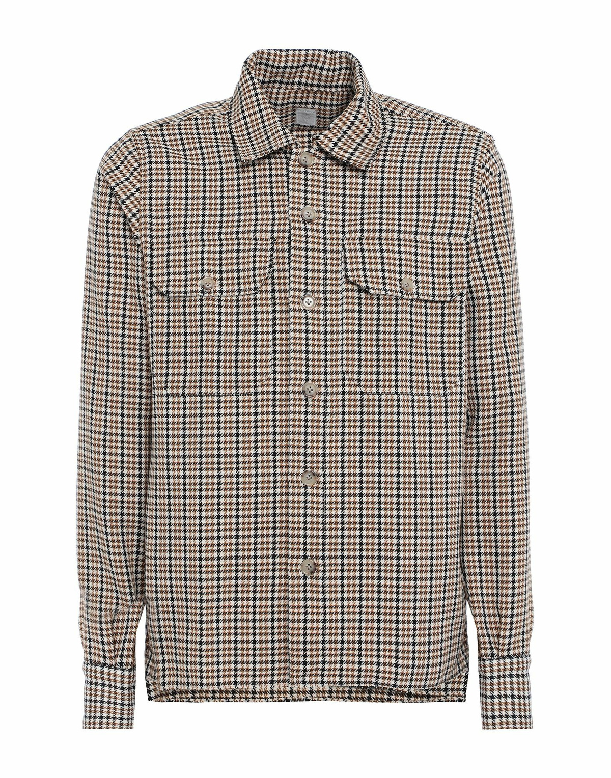 Eleventy Mens Shirt Mustard