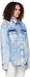 VTMNTS Blue Boiled Denim Shirt