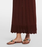 Eres Imaginaire cotton-blend maxi dress