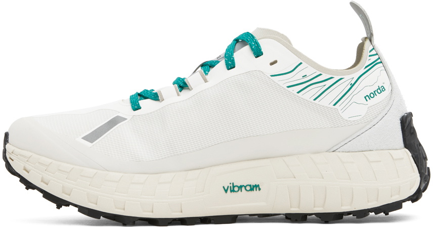 Norda Off-White & Green norda 001 Sneakers