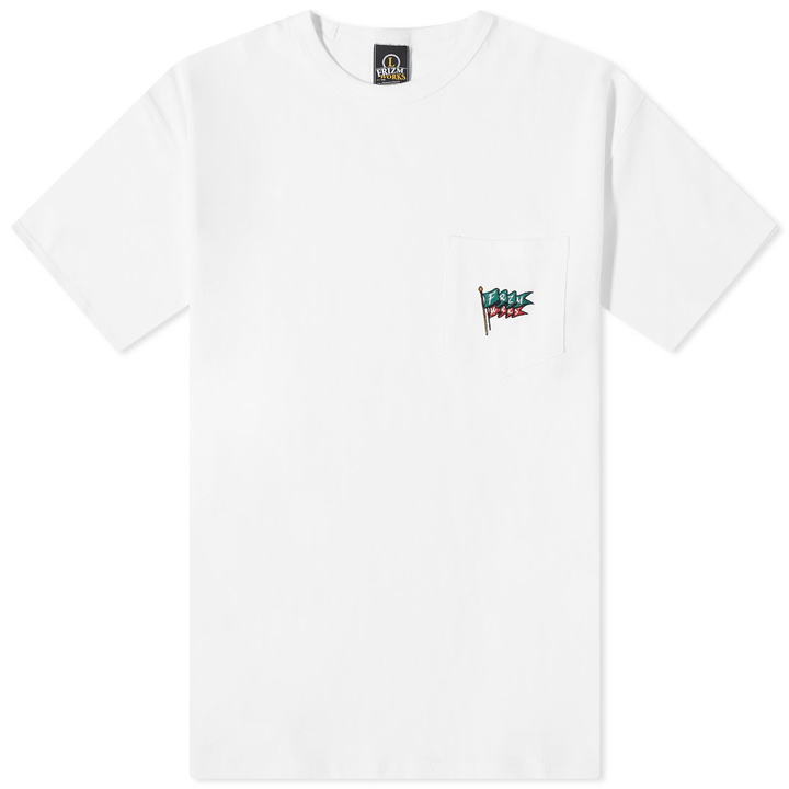 Photo: FrizmWORKS Men's Pennant Pocket T-Shirt in White