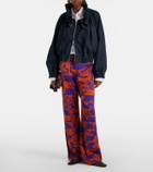 Dries Van Noten Denim bomber jacket