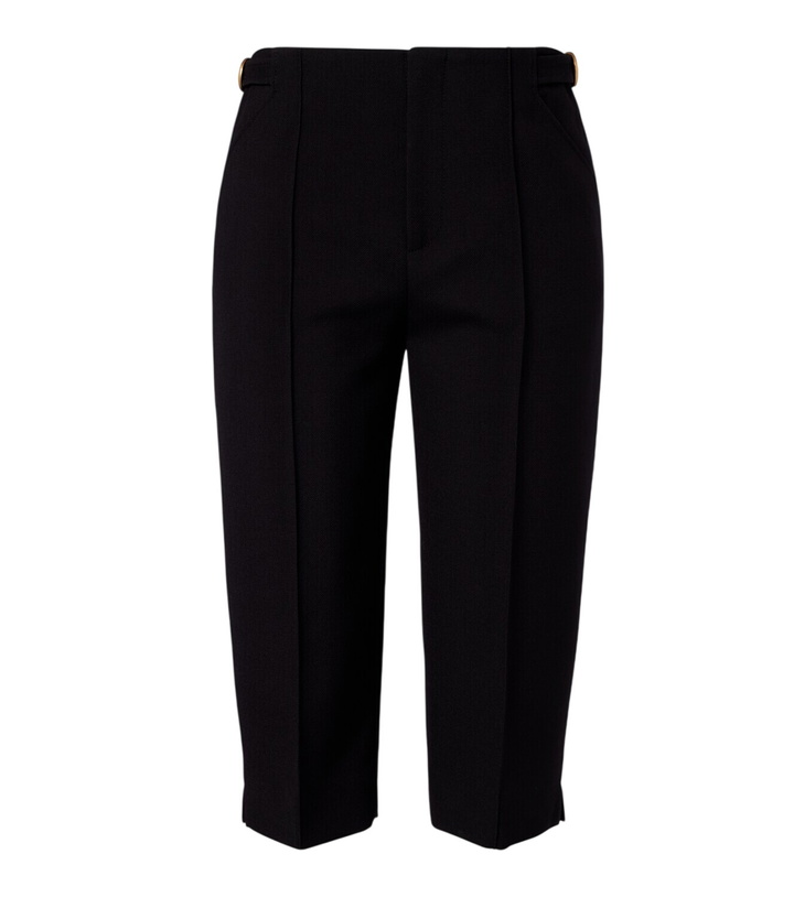 Photo: Chloé Virgin wool crêpe capri pants