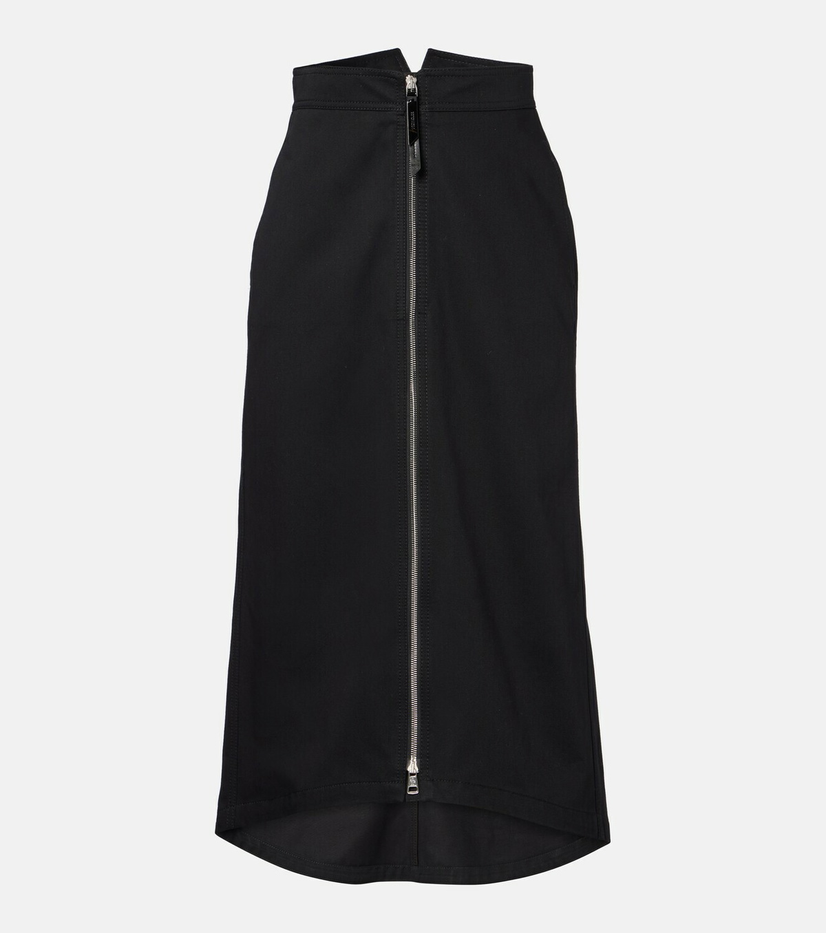 Moncler Genius x EE72 by Edward Enninful cotton midi skirt
