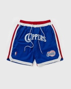 Mitchell & Ness JUST DON LOS ANGELES CLIPPERS SHORTS Blue Mens Sport & Team Short