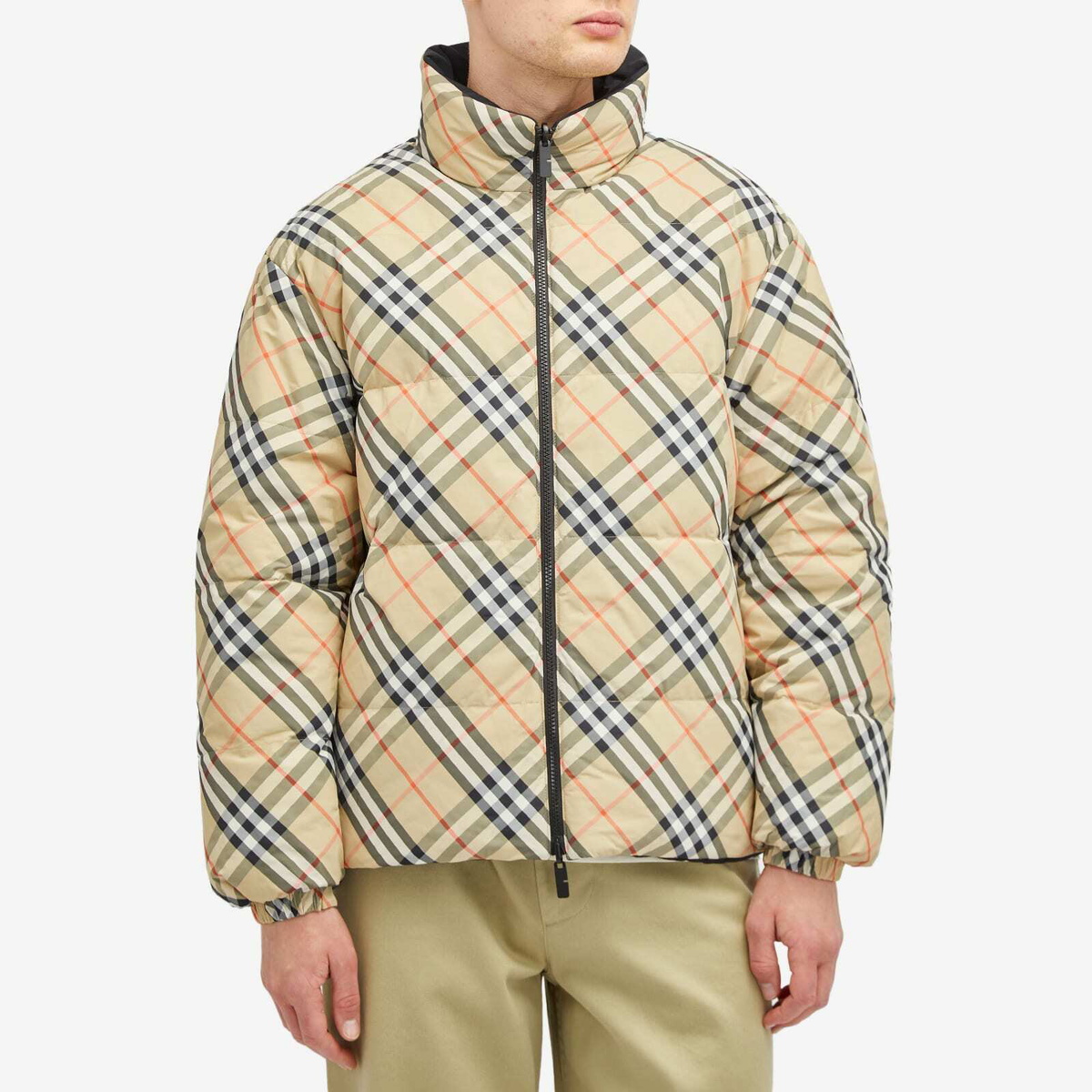 ジャケット BURBERRY SAND NYLON JACKET Quilted Nylon Jacket in Flax/sand - Women | Burberry® Official
