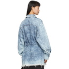 Marques Almeida Blue Denim Multipocket Jacket