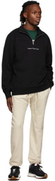 Museum of Peace & Quiet Black MoPQ Half-Zip Sweatshirt