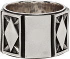 Emanuele Bicocchi Silver Rhombus Ring