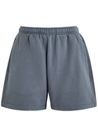 Represent Owners Club Logo Cotton Shorts Blue