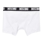 Moschino White Logo Boxers