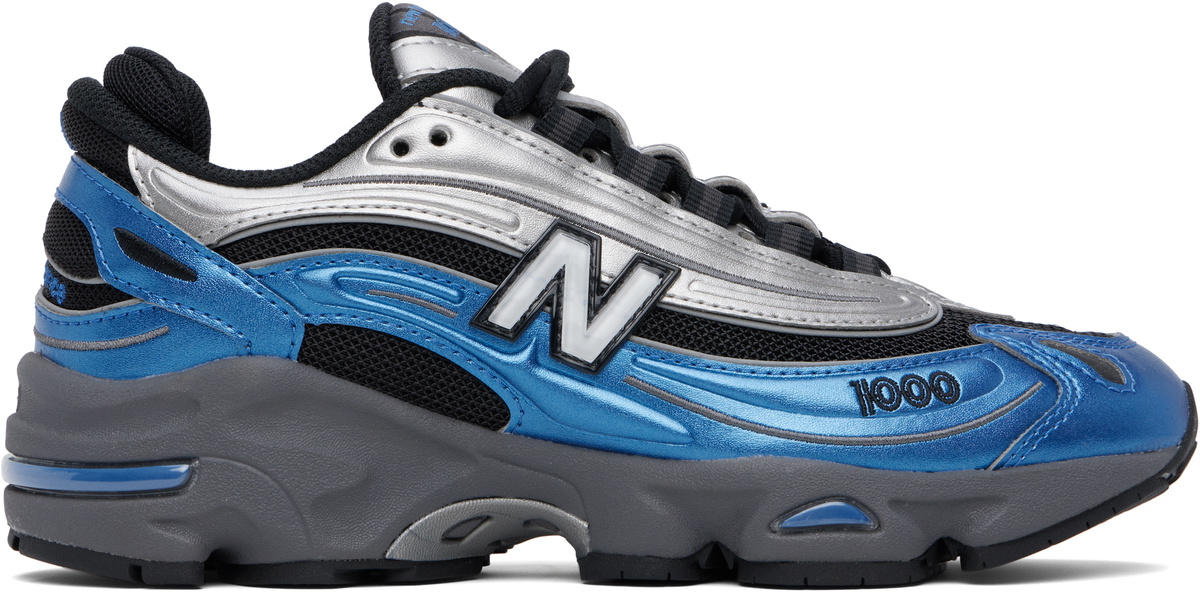 New Balance Silver & Navy 1000 Sneakers New Balance