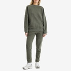 Joah Brown Women's Oversized Crew Sweatshirt in Washed Sage