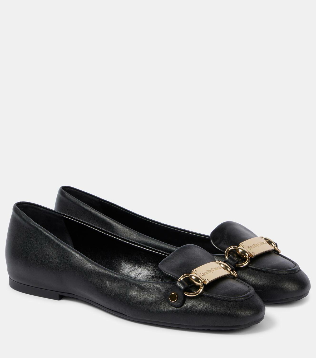 See By Chloé Jane leather ballet flats