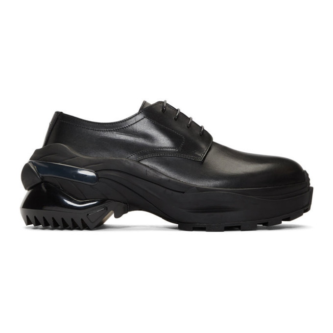 Photo: Maison Margiela Black Ridged Sole Derbys