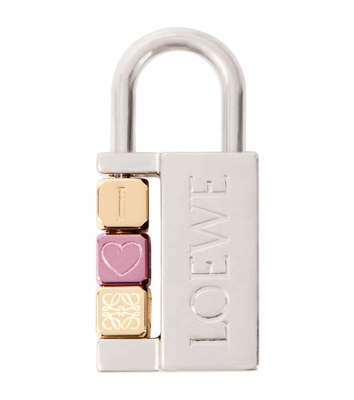 Photo: Loewe Padlock Anagram bag charm