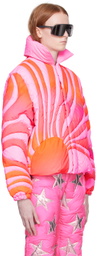 ERL Pink Sunset Down Jacket