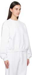 alexanderwang.t White Puff Logo Sweatshirt