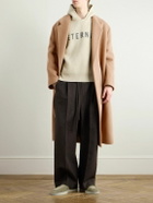 Fear of God - Oversized Double-Breasted Belted Melton Wool Overcoat - Brown