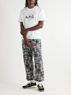 A.P.C. - Amore Logo-Print Cotton-Jersey T-Shirt - White