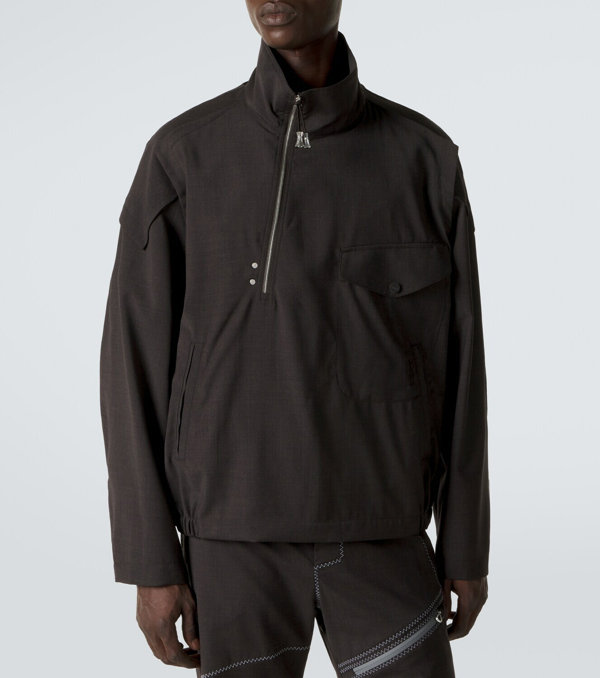 Kiko Kostadinov Farkas virgin wool jacket