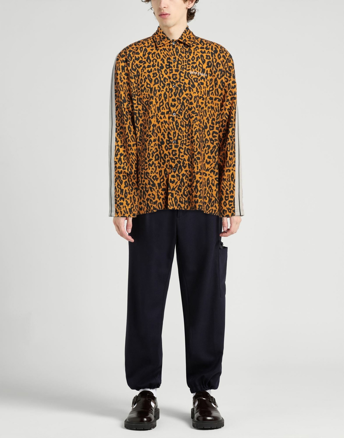 Palm Angels Mens Shirt in Mandarin