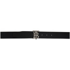 Burberry Reversible Black and Brown TB Belt