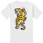 Human Made Men's Logo Tiger T-Shirt in White