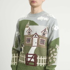 Junya Watanabe MAN Men's Intarsia Jacquard Jumper in Multi