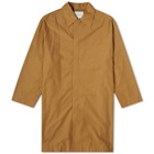 Studio Nicholson Men's Drive Technical Car Coat in Tan