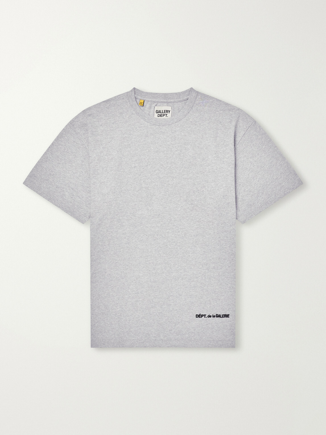 Gallery Dept. - Logo-Appliqué Cotton-Jersey T-Shirt - Gray