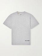 Gallery Dept. - Logo-Appliqué Cotton-Jersey T-Shirt - Gray