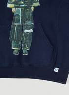 DRx FARMAxY FOR LN-CC Graphic Print Hooded Sweatshirt