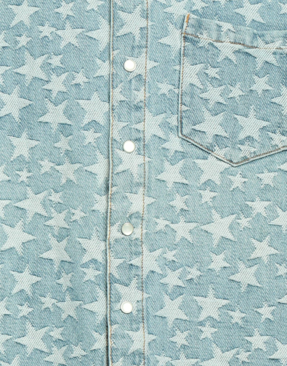 Erl Mens Denim outerwear in Blue