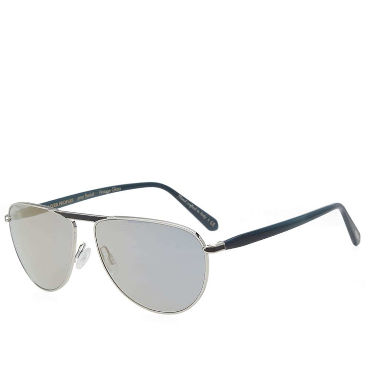 Photo: Oliver Peoples x Berluti Conduit Street Sunglasses Silver