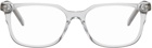 Givenchy Gray Square Glasses