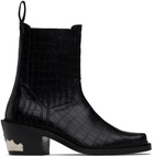 Toga Virilis SSENSE Exclusive Black Chelsea Boots