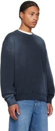 Solid Homme Navy Faded Sweatshirt