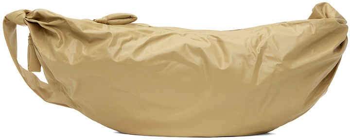 Photo: LEMAIRE Beige Large Soft Croissant Bag