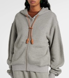 Loewe Flamenco cotton and cashmere hoodie