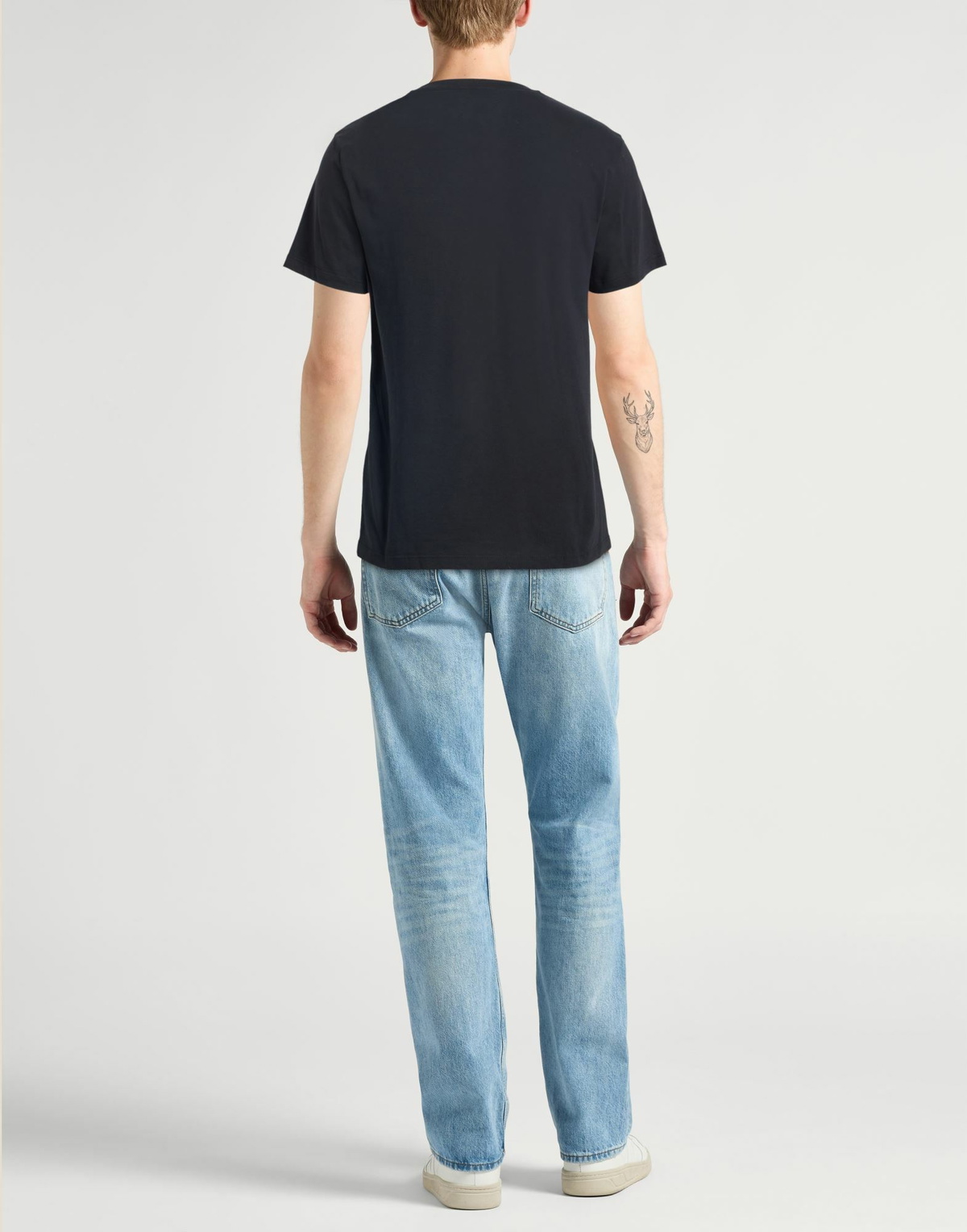 Peuterey Mens T-shirt in Black