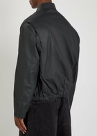 Studio Nicholson Waxed Cotton Jacket Black