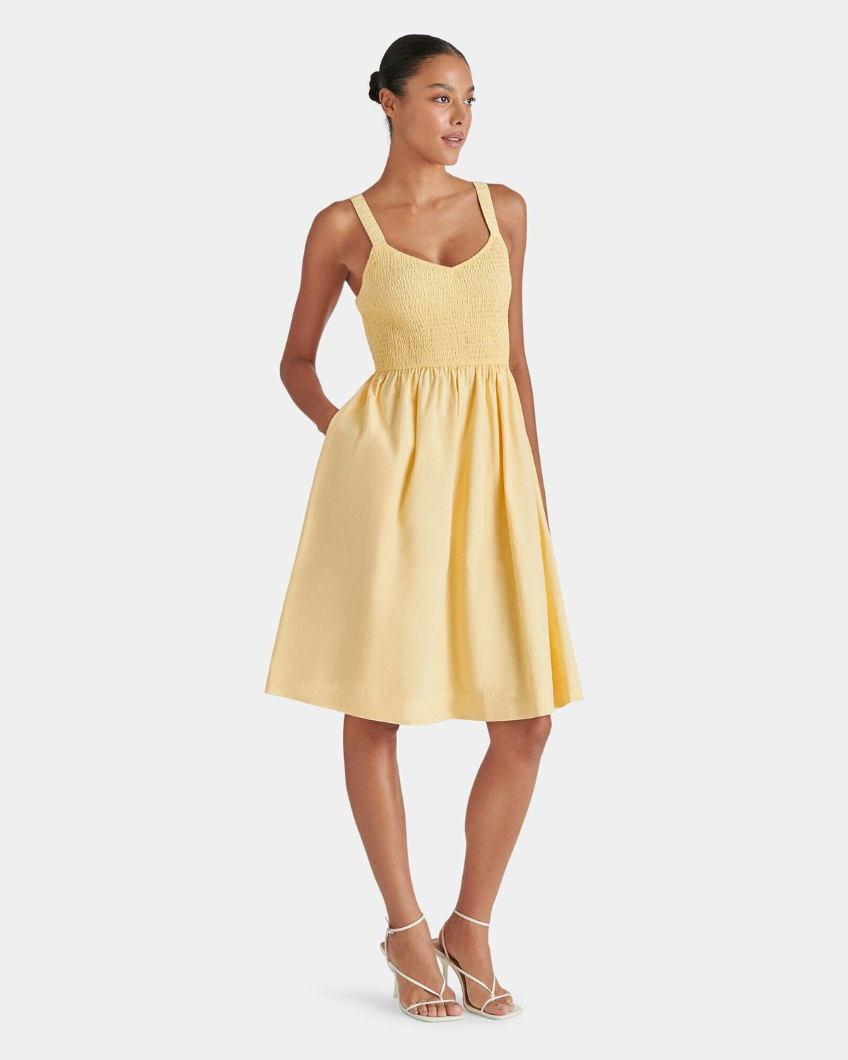 Steve Madden Fleur Dress in Yellow