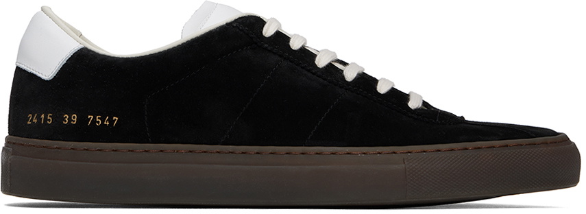 Photo: Common Projects Black Tennis 70 Sneakers