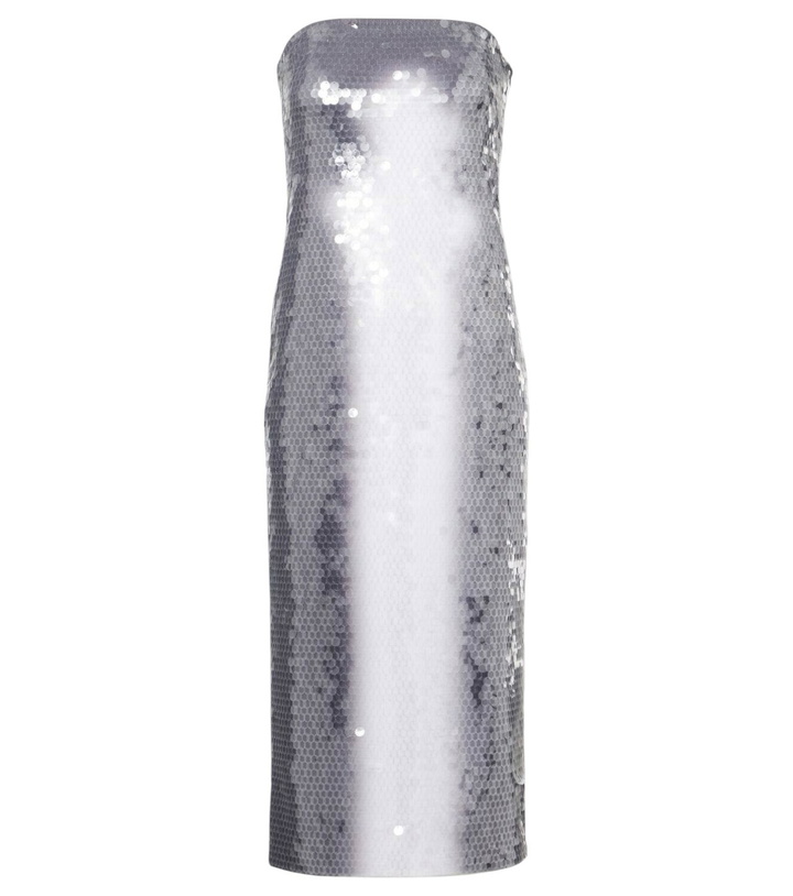 Photo: Sportmax Sequined jersey midi dress