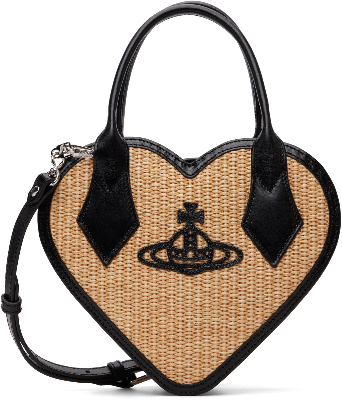 Vivienne Westwood Black Josephine Heart Bag Vivienne Westwood