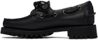 Sebago Black Ranger Moc Soft Loafers