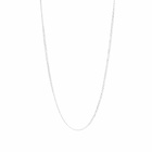 Maple Men's Curb Chain 50cm in Silver