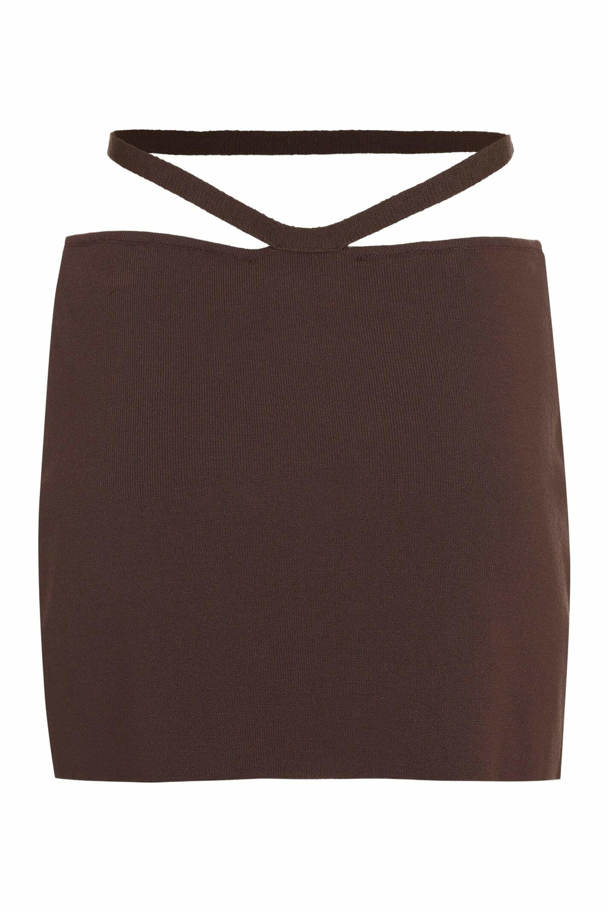 ANDREĀDAMO Knitted Mini Skirt