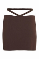 ANDREĀDAMO Knitted Mini Skirt